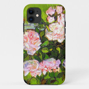 Van Gogh Still Life with Pink Roses iPhone 11 Case