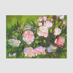 Van Gogh Still Life with Pink Roses Tissue Paper