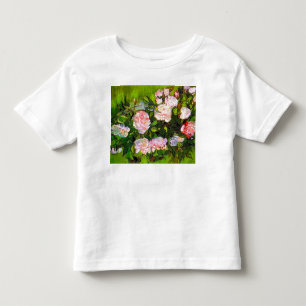 Van Gogh Still Life with Pink Roses Toddler T-shirt