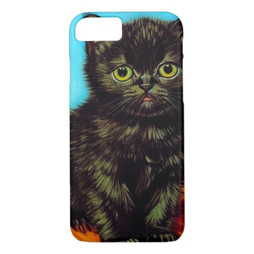 Van Gogh Style Pouting Kitten iPhone 87 Case