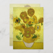 Van Gogh Sunflowers (Front/Back)