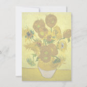 Van Gogh Sunflowers (Back)