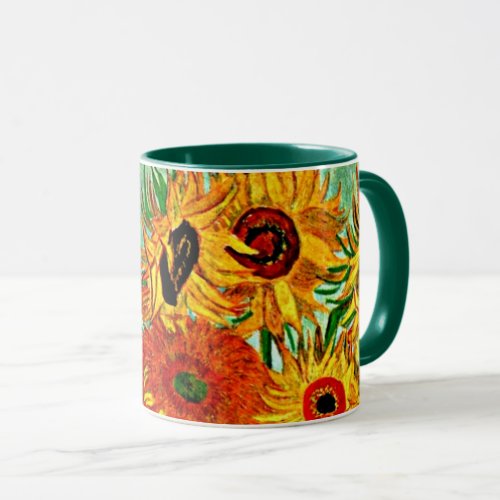 Van Gogh _ Sunflowers 12 Mug