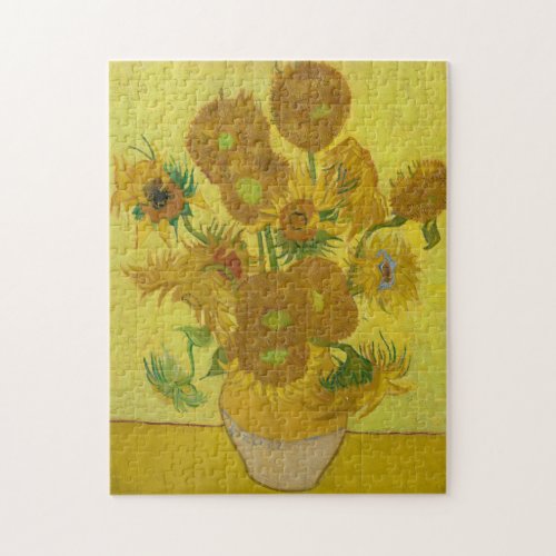 VAN GOGH _ Sunflowers 1889 Jigsaw Puzzle