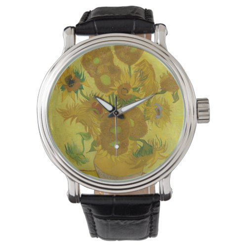 VAN GOGH _ Sunflowers 1889 Watch