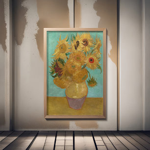Van Gogh - Sunflowers, 3rd Version, Repetition Wall Decal