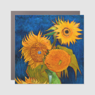 Van Gogh Sunflowers Car Magnet