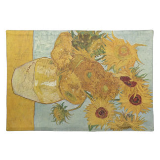 Van Gogh - Sunflowers Cloth Placemat