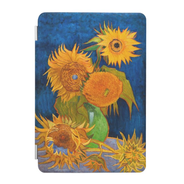 Van Gogh Sunflowers iPad Mini Cover (Front)
