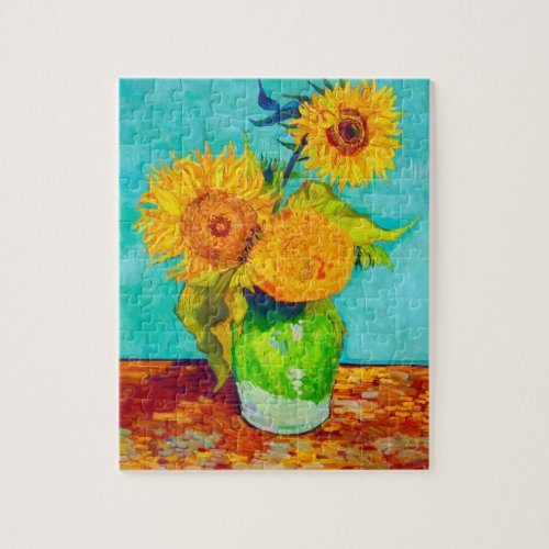 Van Gogh Sunflowers  Jigsaw Puzzle