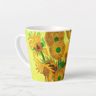 Van Gogh Sunflowers Latte Mug