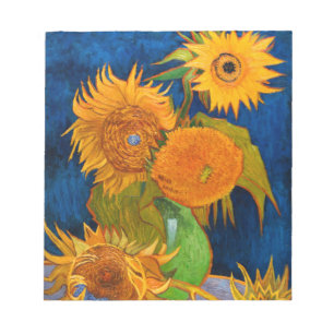 Van Gogh Sunflowers Notepad