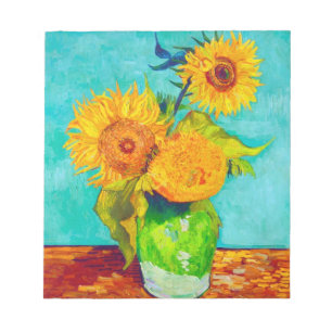 Van Gogh Sunflowers Notepad
