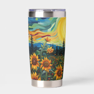  Van Gogh Sunflowers Painting Insulated Tumbler