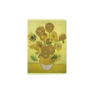 Van Gogh Sunflowers Passport Holder