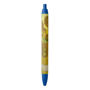 Van Gogh Sunflowers Pen