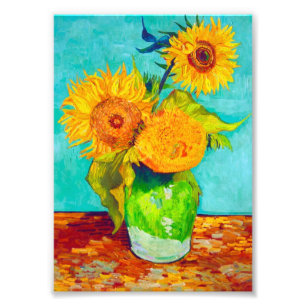 Van Gogh Sunflowers Photo Print