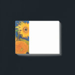 Van Gogh Sunflowers Post-it Notes<br><div class="desc">Notes featuring Vincent van Gogh’s Vase with Five Sunflowers (1888). Still life depicting five beautiful sunflowers in a green vase. A great gift for fans of Post-Impressionism and Dutch art.</div>