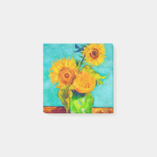 Van Gogh Sunflowers  Post-it Notes