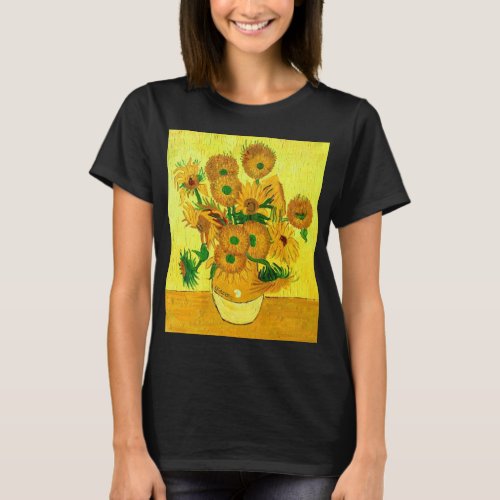 Van Gogh Sunflowers T_Shirt