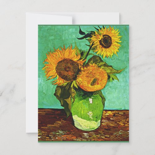 Van Gogh _ Sunflowers three