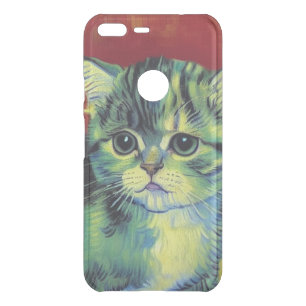 Van Gogh Tabby Cat Uncommon Google Pixel XL Case