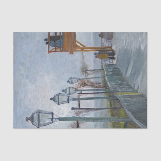 Van Gogh Terrace Observation Deck Painting Tissue Paper (Front)