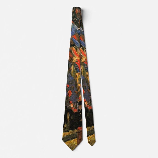 Van Gogh - The 14th July in Paris Tie (Front)