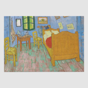 Van Gogh The Bed Bright Colorful Tissue Paper