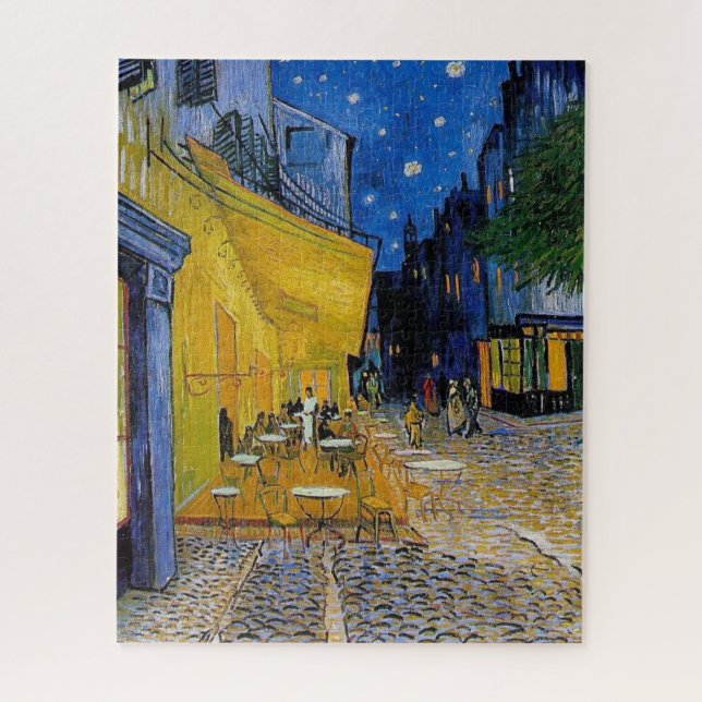 Van Gogh - The Cafe Terrace Jigsaw Puzzle (Vertical)