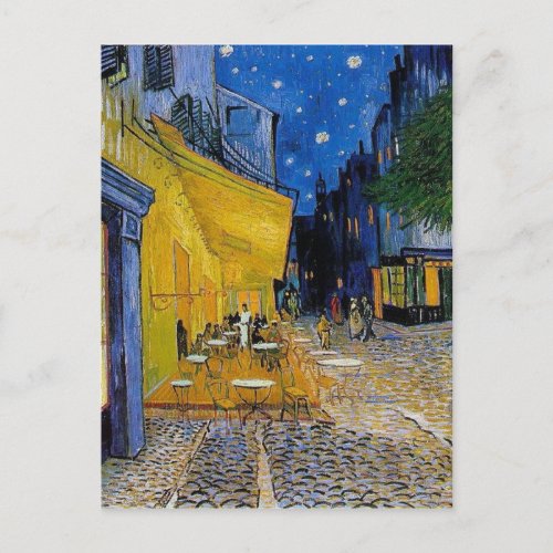 Van Gogh _ The Cafe Terrace postcard