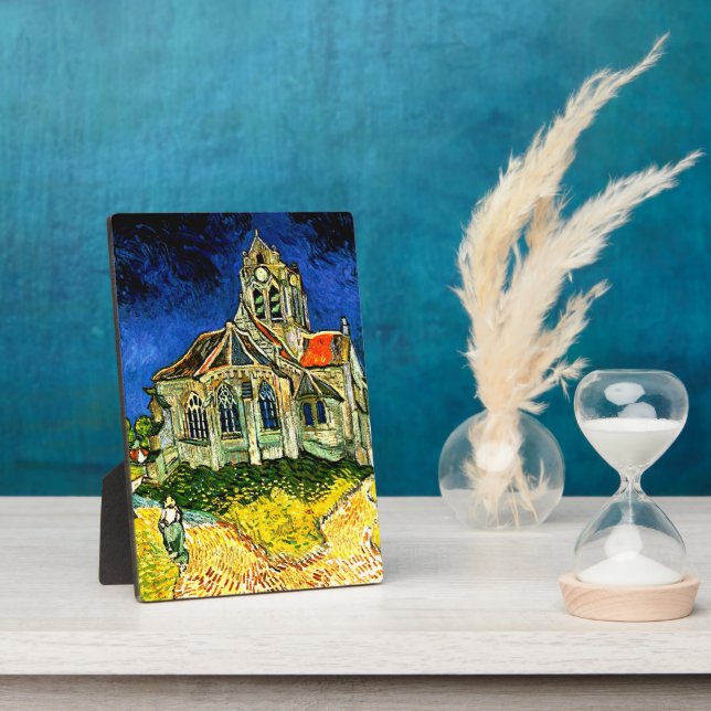 Van Gogh - The Church at Arles Plaque (Side)