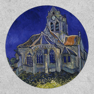 Van Gogh The Church at Auvers Blue Sky Art Patch