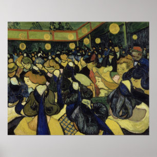 Van Gogh - The Dance Hall In Arles Poster