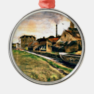 Van Gogh: The Factory of Enthoven on the Zieken Metal Ornament