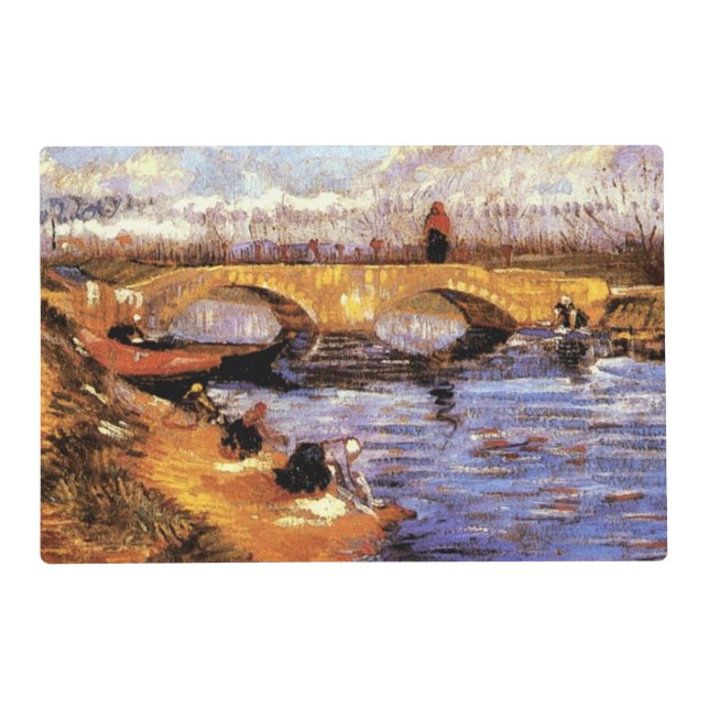 Van Gogh - The Gleize Bridge Placemat (Front)