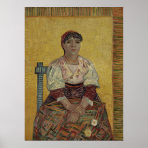 Van Gogh - The Italian Woman Poster