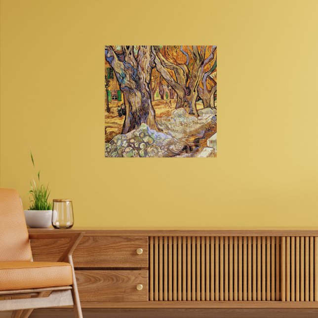 Van Gogh - The Large Plane Trees, Poster (Living Room 2)
