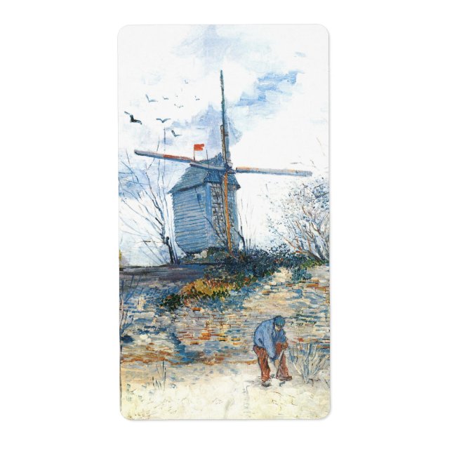 Van Gogh: The Mill of Galette Label (Front)