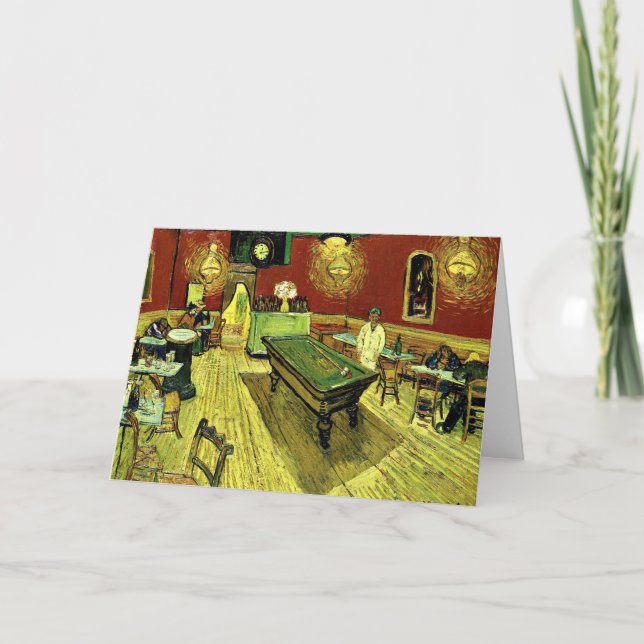 Van Gogh - The Night Cafe Card (Front)