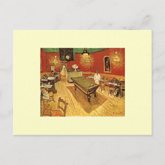 Van Gogh The Night Cafe Postcard