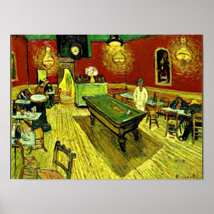 Van Gogh - The Night Cafe Poster
