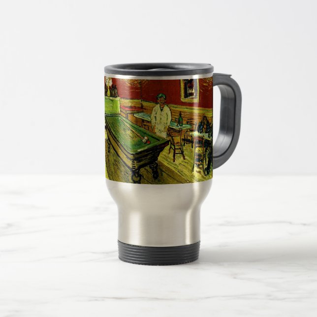 Van Gogh - The Night Cafe Travel Mug (Front Right)