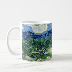Van Gogh The Olive Trees Landscape Painting Coffee Mug