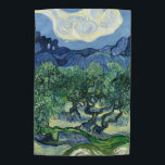 Van Gogh The Olive Trees Landscape Painting Garden Flag<br><div class="desc">Vincent Van Gogh painted The Olive Trees in 1889,  and currently located in the Museum of Modern Art,  New York. Vincent van Gogh painted at least 15 paintings of olive trees,  mostly in Saint-Rémy-de-Provence in 1889.</div>