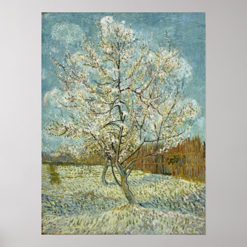 Van Gogh _ The Pink Peach Tree Poster