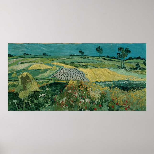 Van Gogh - The Plain Of Auvers Poster (Front)