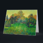 Van Gogh - The Poet's Garden Card<br><div class="desc">The Poet's Garden,  famous painting by Vincent van Gogh.</div>