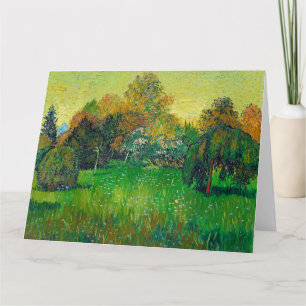 Van Gogh - The Poet's Garden Card