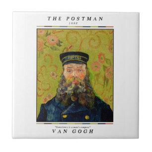 Van Gogh   The Postman Ceramic Tile